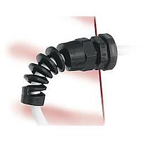 Heyco 3238 Liquid Tight Flex LTF 7 - Gray with 3166 Nut