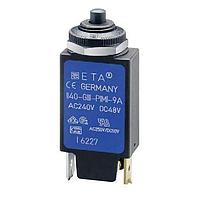 Bộ ngắt mạch nhiệt quá dòng thu nhỏ hai cực với cơ chế nhấn để đặt lại không gây nhầm lẫn, không bị cắt nhầm, hành động bật nhanh (Loại R TO CBE theo tiêu chuẩn EN 60934). Lắp bảng bằng cổ ren. Phù hợp cho chuyển mạch dây pha và dây trung tính - bộ truyền động nhiệt E-T-A Circuit Breakers 1140-G151-P7M1-16A