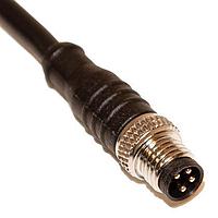 Cáp Cảm Biến / Cáp Bộ Chuyển Động Dây Cáp M8, 4 Chân Đực Thẳng đến Đầu Mở, 24 AWG, 2M Mueller C84A02M002