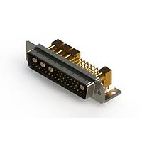 EDAC 629-36W4240-5TC 混合接点D-Subコネクタ 直角電源コンボD-Subコネクタ