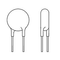 Tụ Điện Đĩa Gốm Được Phê Duyệt MIL-C11015 1500pF 1000VDC X5U Tusonix CK60AW152M