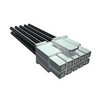 Cáp Dây Riêng Hai Hàng 0.165" Power Mate® Cáp Lắp Ráp Dây Riêng Hai Hàng Samtec PMSD-04-18-K-18.00-S