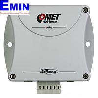 Cảm biến Web với PoE, 2 kênh với đầu vào nhị phân Comet P8652 (PoE/ 5Vdc, Ethernet)