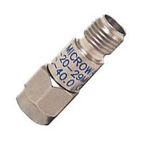 Bộ giảm suy hao có đầu nối 2.9mm SubmiAtt đực/cái 2W 20dB DC-40 GHz Midwest Microwave / Cinch Connectivity Solutions ATT-0640-20-29M-02