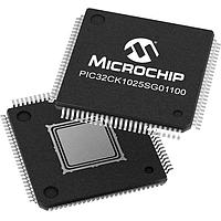Microchip Technology PIC32CK1025SG01100-I/4SB-SL3 MCU's CM33WHSMSecurity,1024KBFlash,256KBRAM,120MHz,100Pin,TQFP,USB-HS,ENET,CAN