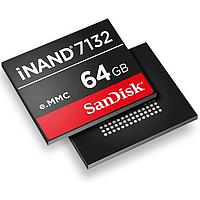 Ổ đĩa Flash eMMC  Seq 300/80 IOPS 6000/3000 SanDisk SDIN9DW4-32G