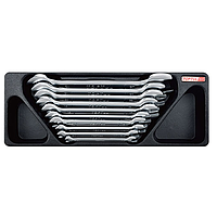 TOPTUL GAAT1003 10PCS 더블 오픈 엔드 렌치 세트