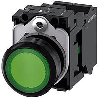 Nút Nhấn Có Đèn Báo Chuẩn Màu Xanh Lá SIEMENS A6X30142049