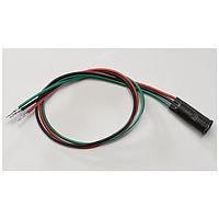 BIVAR PM5R3-BCW22.0 ຕົວບອກສະຫນາມ LED ຕິດຕັ້ງບ່ອນປະຕູ ມີ 3 ຂາ ສີແດງ/ສີຂຽວ ສີຂາວ ປ່ຽນແປງ 22" ສາຍສີ