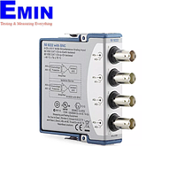NI NI-9222 C Series Voltage Input Module (-10~10V, 500 kS/s/ch, 16 bits, BNC (qty 4))