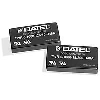 Murata Power Solutions TWR-5/1000-15/200-D24A-C 絶縁型 11W 24-5/15V トリプルA DC/DC
