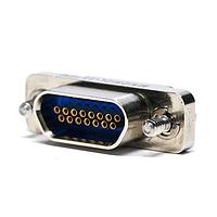 Glenair MWDM2L-15PSP Micro-D D-Sub Connectors MICR D SLDRCUP CON 15CNT SZ #26 PIN