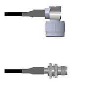 Amphenol Custom Cable Q-2F04I0008012i RF Cable Assemblies N-RP/TNC-SJB RG58 12I