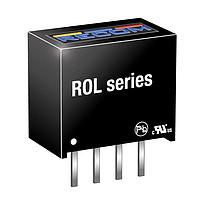 RECOM Power ROL-1212S/P 絶縁型 0.50W DC/DC 1kV 非調整 12Vin 12Vout