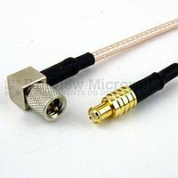 Fairview FMC0714315 MCX Plug to RA 10-32 Male Cable RG-316 Coax