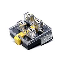 Khối tiếp điểm, phần tử tiếp điểm 30mm 1NC+1NO màu vàng Altech S12
