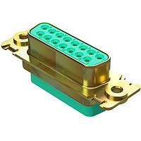 Amphenol Positronic RD50S1F000 Receptacle DSUB 50F CRIMP F GF ZINC