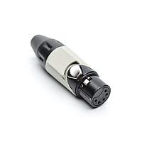 Amphenol Audio AX5FB8M ຕົວເຊື່ອມ 5P SOCKET F PLUG BLK W GRY MRK SLEEVE