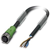 PHOENIX CONTACT 1509487 Sensor Cables / Actuator Cables SAC-4P-2.0-186/M12FS