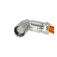 Molex 1202300070 Circular Metric Connectors M23-SIG-FF-7P-SOLDER-90-7-12