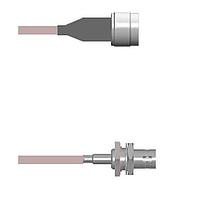 Amphenol Custom Cable Q-2I0040005009i RF Cable Assemblies N-SP/BNC-SJB G316 9I