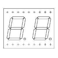 Lumex LDD-A4302RI 숫자 표시 LED 디스플레이