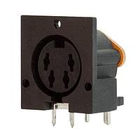 Đầu nối DIN, jack 13 chân, màu đỏ, lỗ xuyên Same Sky (formerly CUI Devices) SDD-130J