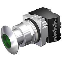 Đẩy-Kéo PP2,MTD,BIẾN ÁP 240V,XANH CHROME,1NO-1NC SIEMENS 52PP2H3A