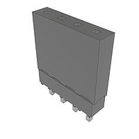 Dải socket nâng cao, bước 0.100" Samtec ESQ-104-12-L-S