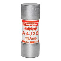 Mersen A4J25 고속 퓨즈, 클래스 J, 고속, 200kA AC/100kA AC, 600VAC, 300VDC, 25A