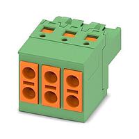 Đầu cắm 3 chân, bước chân 5mm, dây 24-16AWG, lò xo PHOENIX CONTACT 1715934