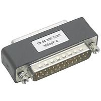 Bộ chuyển đổi D-Sub & Đổi giới tính M/F Bộ lọc DSUB 9 chân 470PF HARTING 09641007220