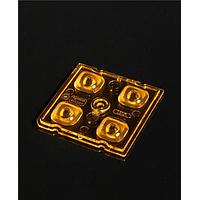Ledil C18606_AMBER-2X2-VSM LED Lighting Lens IESNA Type V Beam for Wide Areas Lighting