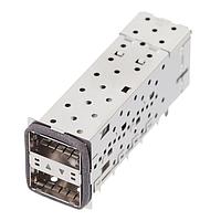 Bộ lắp ráp QSFP+ QSFP+, 2x1 Đế tiếp xúc 2LP-Innr, Xếp chồng AMP Connectors - TE Connectivity 2085945-2