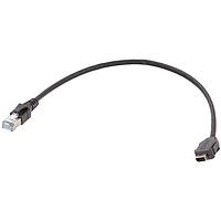 HARTING 33480147828020 Cat 6a ix Ind. - DB RJ45 Cat.6A FRNC black 2,0m