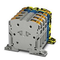 PHOENIX CONTACT 3260128 DIN 레일 터미널 블록 PTPOWER 95-3L/FE-F P