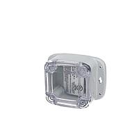 Tủ Đựng Ngoài Trời IP68/NEMA 6P Vỏ Nhựa, Mặt Bích và Nắp Trong Suốt (2.6 X 2.6 X 1.6 In) Bud Industries PU-16532-C