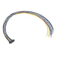 Dây cáp đầu đơn 10+10P FML DIL 24AWG Harwin M80-FF22068F2-0450L