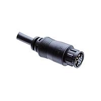 Amphenol LTW DCU-08AMEM-LL7B10 Sensor Cables / Actuator Cables Ceres, Large Size, Plastic, 20A+2A, 08 pins, Male Connector, Male (Power) + Female (Signal) Contact, Straight, 2 Points Lock, Overmolded, Length 10000mm, IP67