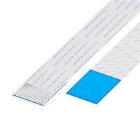 Cáp nhảy FFC / FPC 1mm Pitch FlatFlexCable, 11 tiếp điểm, Dây dẫn mặt đối diện, Dài 101mm/4in, Mạ thiếc GCT (Global Connector Technology) 10-11-D-0101-C-4-08-4-T