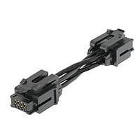 Samtec UMPC-10-L-18C-M-12.0-1 Ultra Micro Power Cable 2.00 mm mPOWER(R) Ultra Micro Power Discrete Wire Cable Assembly