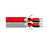 Belden 1504A J77U1000 Audio, Control and Instrumentation 22AWG 2PR SHIELD 1000ft SPOOL RED/BLK