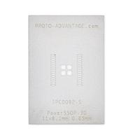 Chip Quik IPC0092-S Sockets & Adapters PowerSSOP-30 Stencil