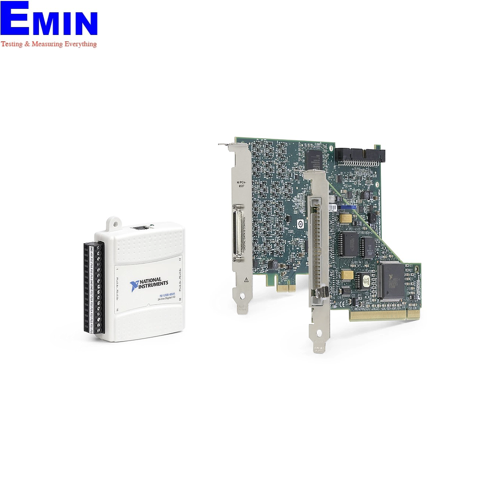NI PCIe-6537B Digital I/O Device (32mA, 0V ~ 5V, 50MHz) | EMIN.VN