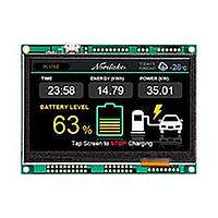 Công Cụ Thiết Kế Giao Diện GUI Cho Mô-đun Màn Hình TFT LCD Hỗ Trợ 4.3" Nhiệt Độ Rộng Noritake GTWQ043S3B00PW