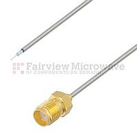 Cáp SMA Female - Stripped Lead Fairviewmicrowave FMCA1186 (FM-SR047CUTN Coax ; 6 GHz)