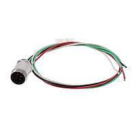 Dây Nguồn AC 3 Chân 10AWG Đầu Đực RECPT1M Amphenol SINE Systems P29059-M1