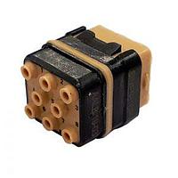 Amphenol Air LB France SIME0816PB ໂມດູນລະບົບການເຊື່ອມຕໍ່ຮູບແບບ Modular ສໍາລັບຂໍ້ຕິດຕໍ່ທີ່ຖືກບັນດາດດ້ວຍການປິດປອງພາຍໃຕ້ 8 ຂໍ້ຕິດຕໍ່ #16 ຈະບໍ່ມີຂໍ້ຕິດຕໍ່ມາດ້ວຍ ການຈັດທຳຂອງ Polarization B