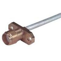 HUBER+SUHNER 25_SMA-50-3-25/111_NE コネクタ SMA ストレート フランジ ケーブル ジャック (メス)