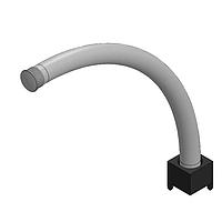 BIVAR UHF5-4.500-Y-67 ເທົ່າແສງຍືນຍາວຮວມຮ່າງຮອບຄວາມຍືນຍາວສູງ, IP 67, ຂະໜາດເທົ່າແສງ 5mm, ຄວາມຍາວເທົ່າແສງ 4.500 ນິ້ວ, ມີຕົວແປງໃສ່